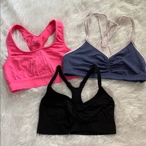 Old navy and champion sports bra bundle